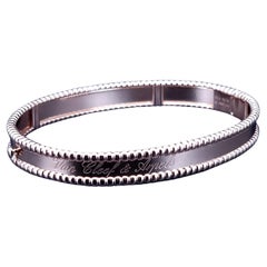 Van Cleef & Arpels Perlee Signature Armreif  18K 750 Rose Gold  Mittlere Größe
