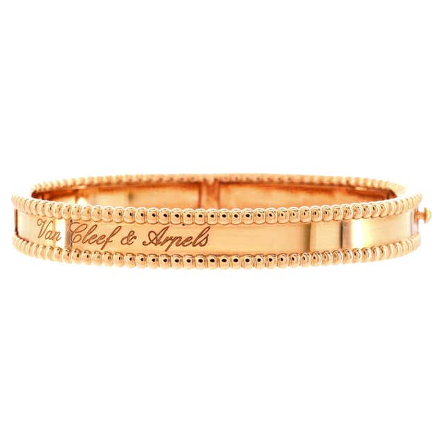 Van cleef and arpels bracelet rose gold Clearance
