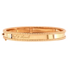 Van Cleef & Arpels Bracciale firmato Perlee in oro rosa 18 carati