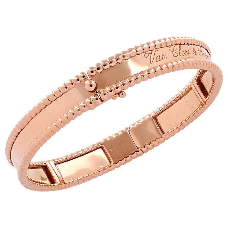 Van cleef signature bracelet price Clearance