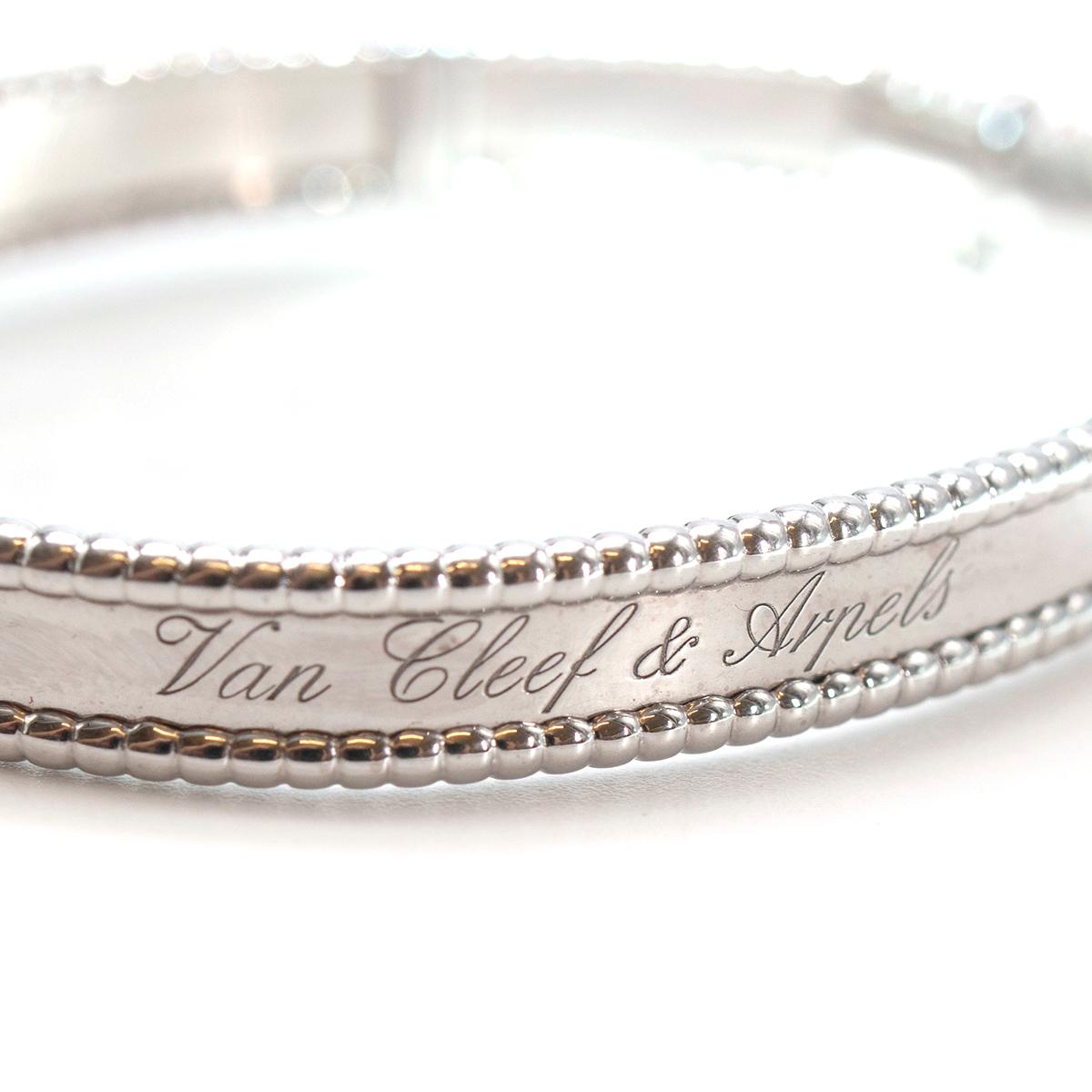 van cleef signature bracelet