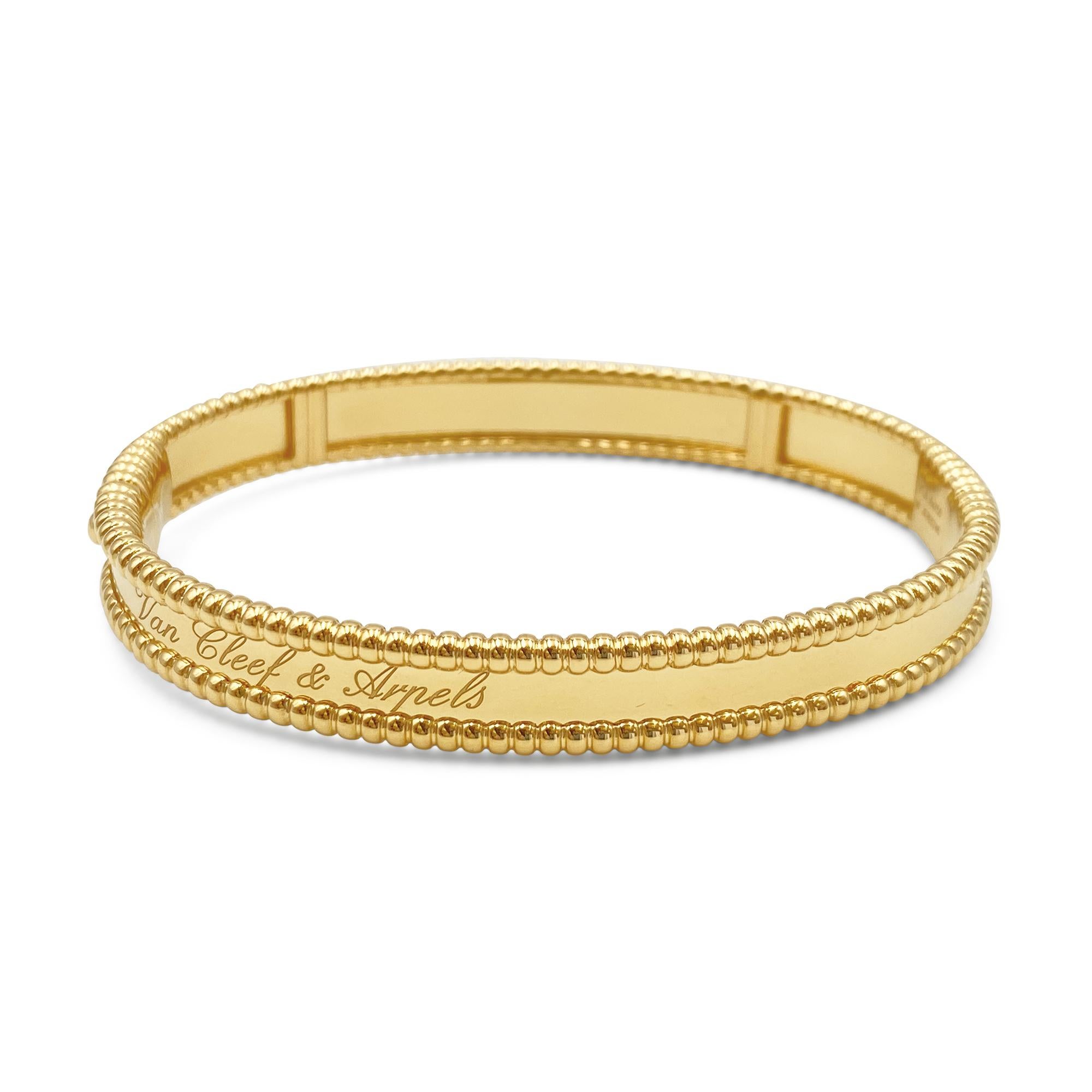 van cleef gold bracelet