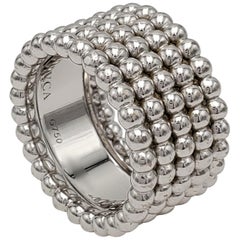 Van Cleef & Arpels Perlée White Gold Ring