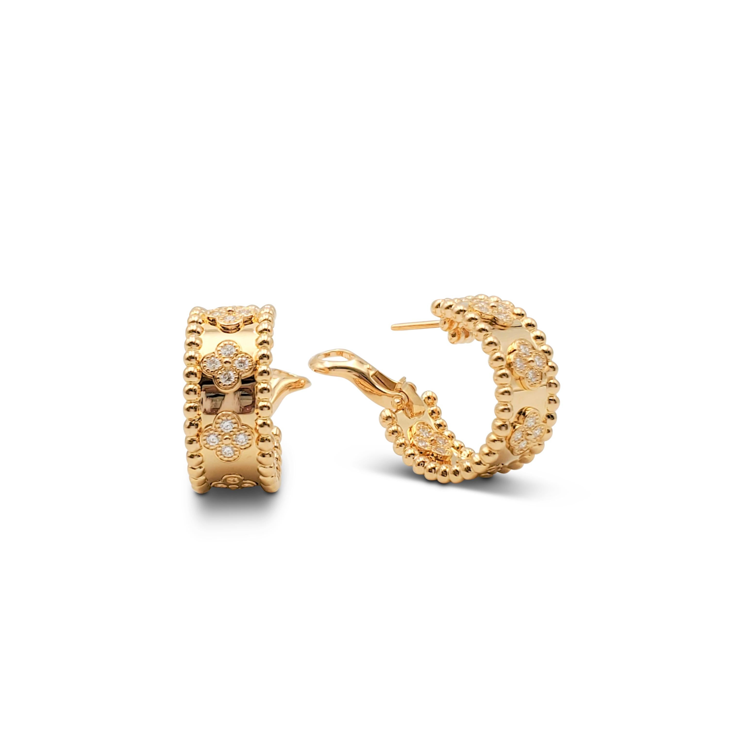 van cleef perlee earrings