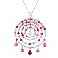 Van Cleef & Arpels Petillante Necklace and Earrings Suite