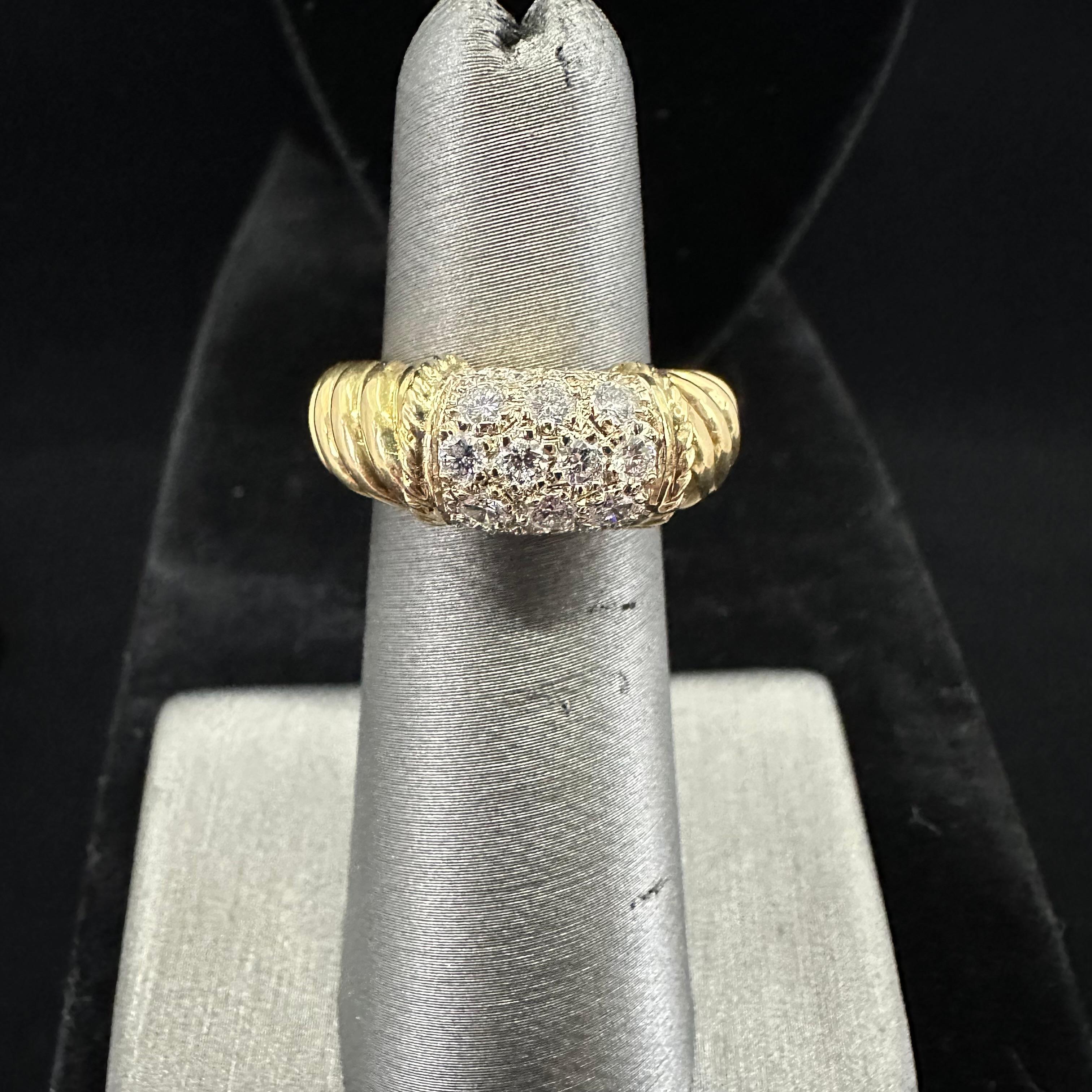 Women's or Men's Van Cleef & Arpels Philippine Diamond ring 