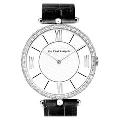 Van Cleef & Arpels Pierre Arpels Diamond White Gold Wristwatch