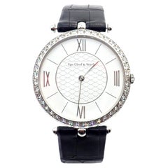 Van Cleef & Arpels Pierre Arpels Diamond White Gold Wristwatch