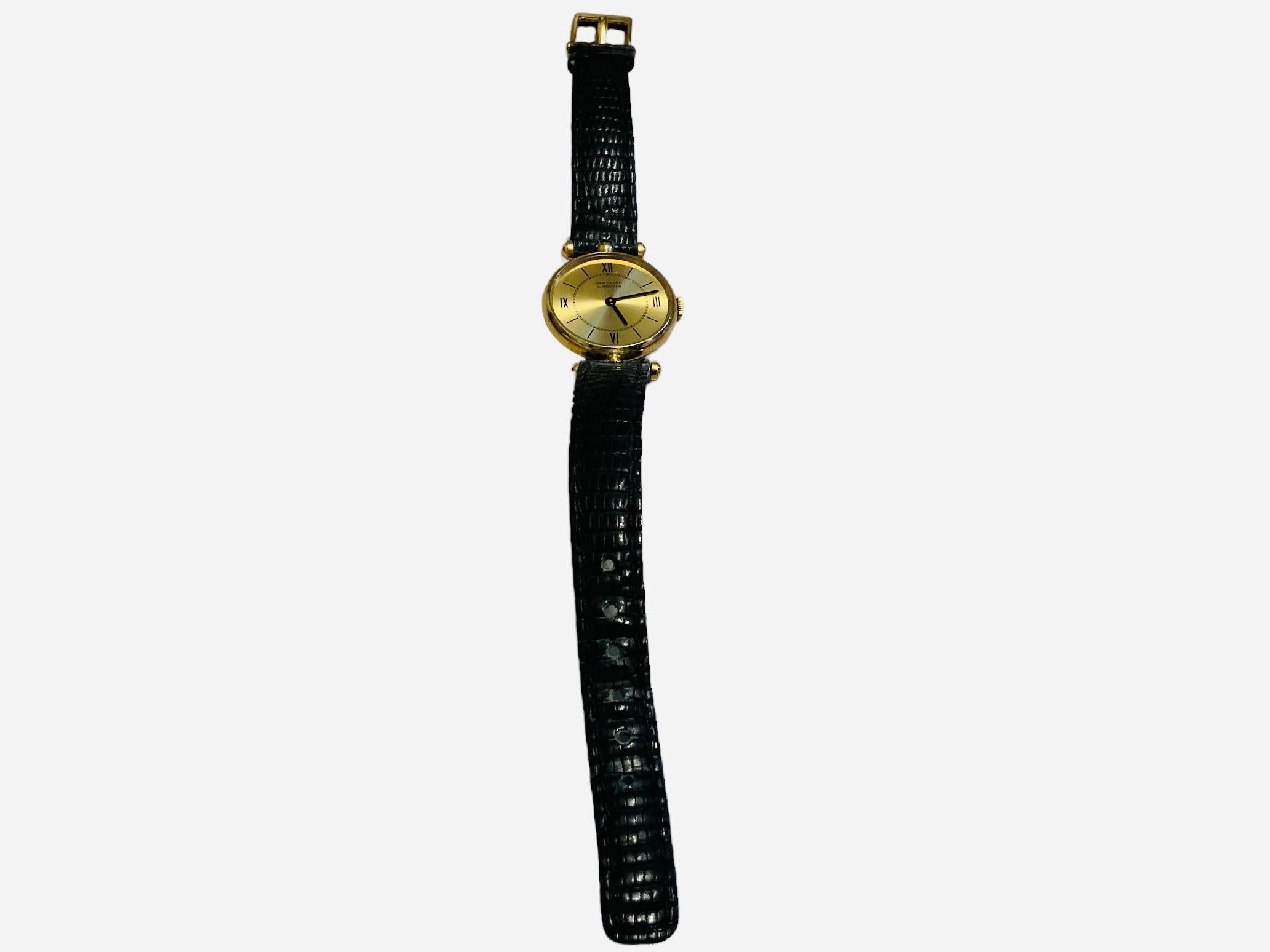 Van Cleef & Arpels Pierre Arpels Lady’s Wrist Watch  For Sale 7