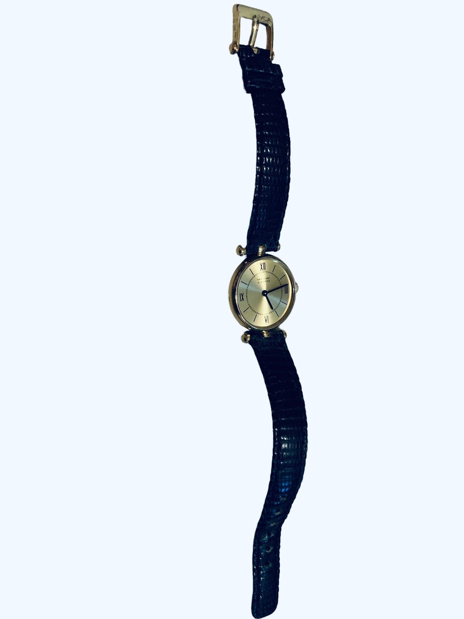 Van Cleef & Arpels Pierre Arpels Lady’s Wrist Watch  For Sale 9