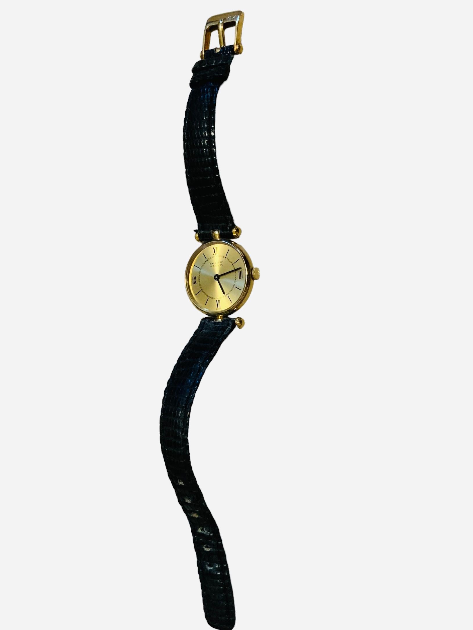 Van Cleef & Arpels Pierre Arpels Lady’s Wrist Watch  For Sale 10