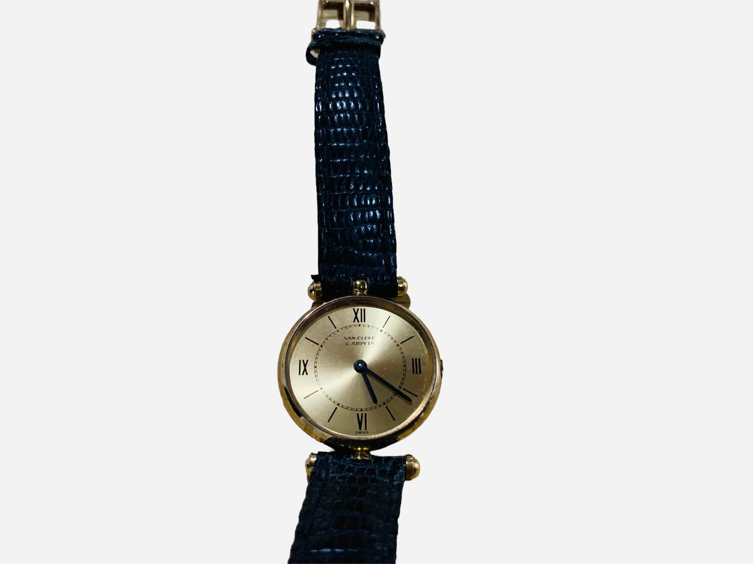 Van Cleef & Arpels Pierre Arpels Lady’s Wrist Watch  For Sale 1