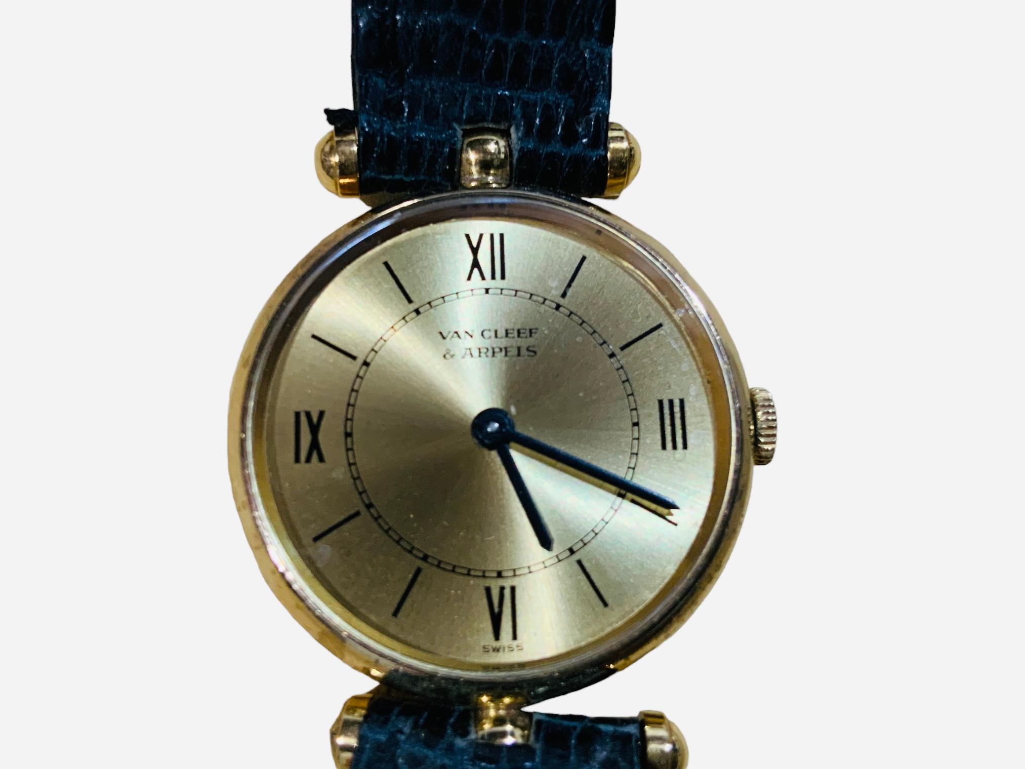 Van Cleef & Arpels Pierre Arpels Lady’s Wrist Watch  For Sale 4