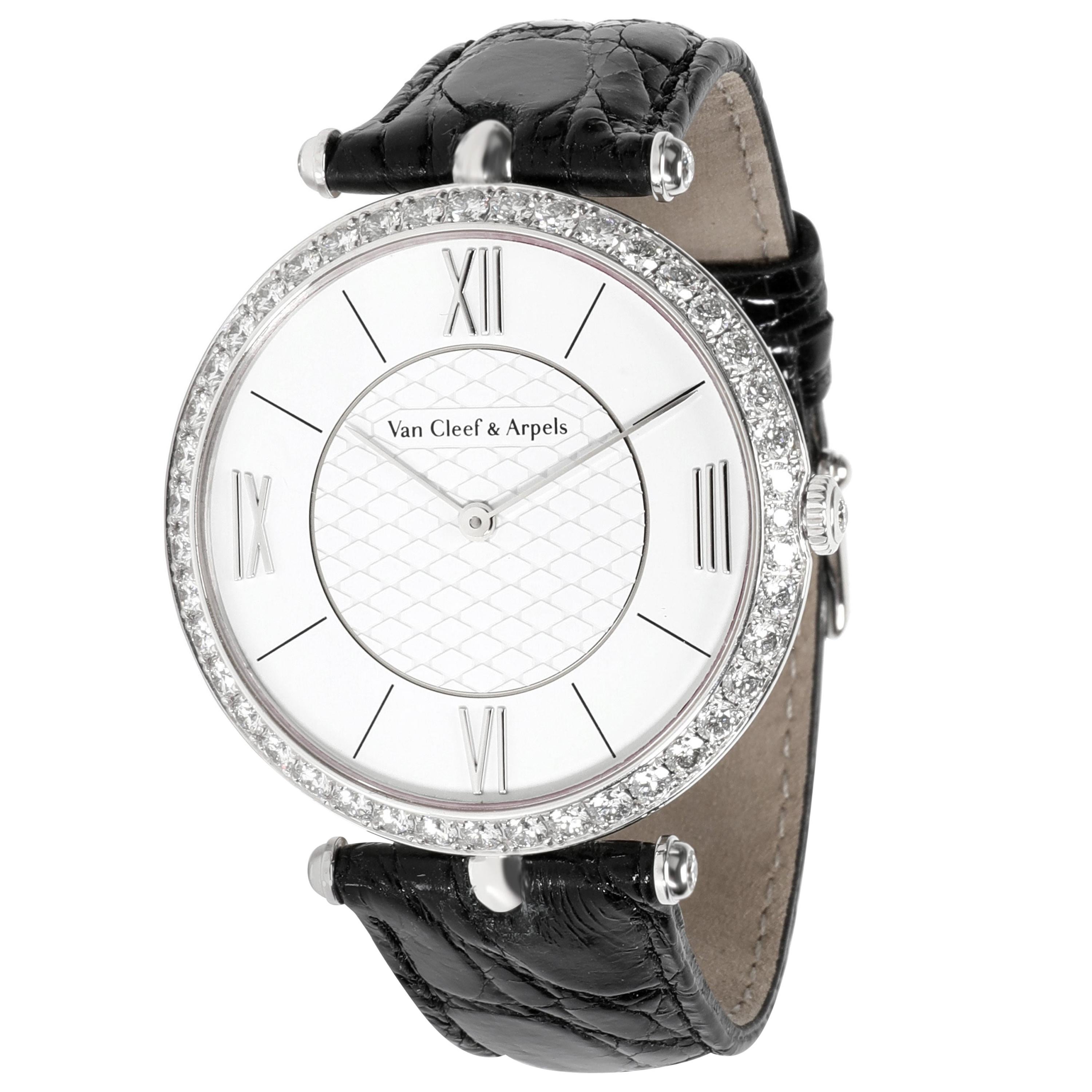 Van Cleef & Arpels Pierre Arpels VCARO3GJ00 Unisex Watch in 18 Karat White Gold