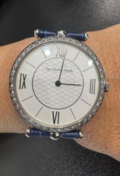 Van Cleef & Arpels Pierre Arpels White Gold Diamond Watch