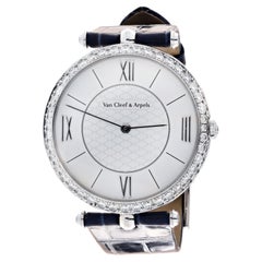 Van Cleef & Arpels Pierre Arpels White Gold Diamond Watch