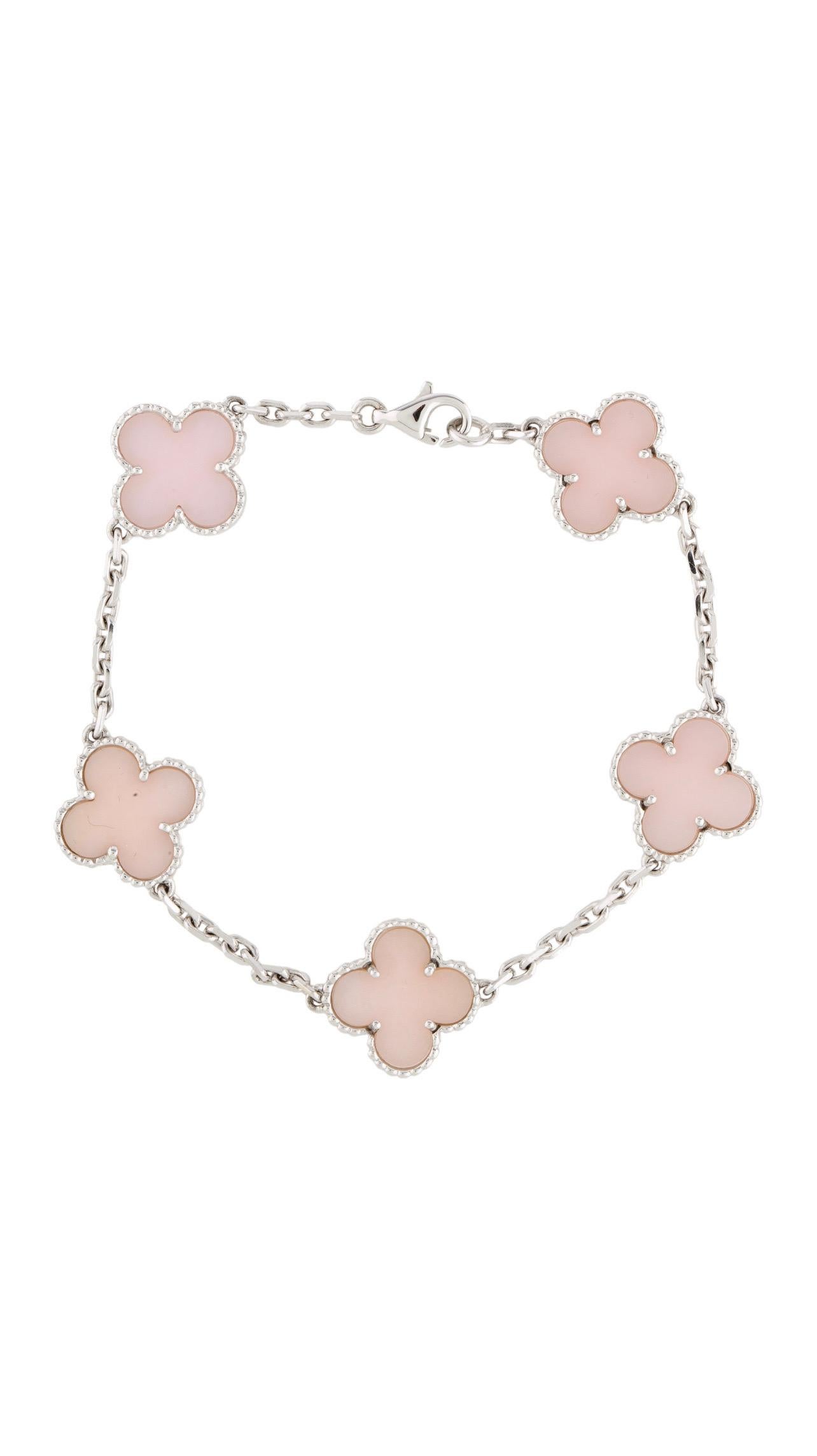 pink van cleef bracelet