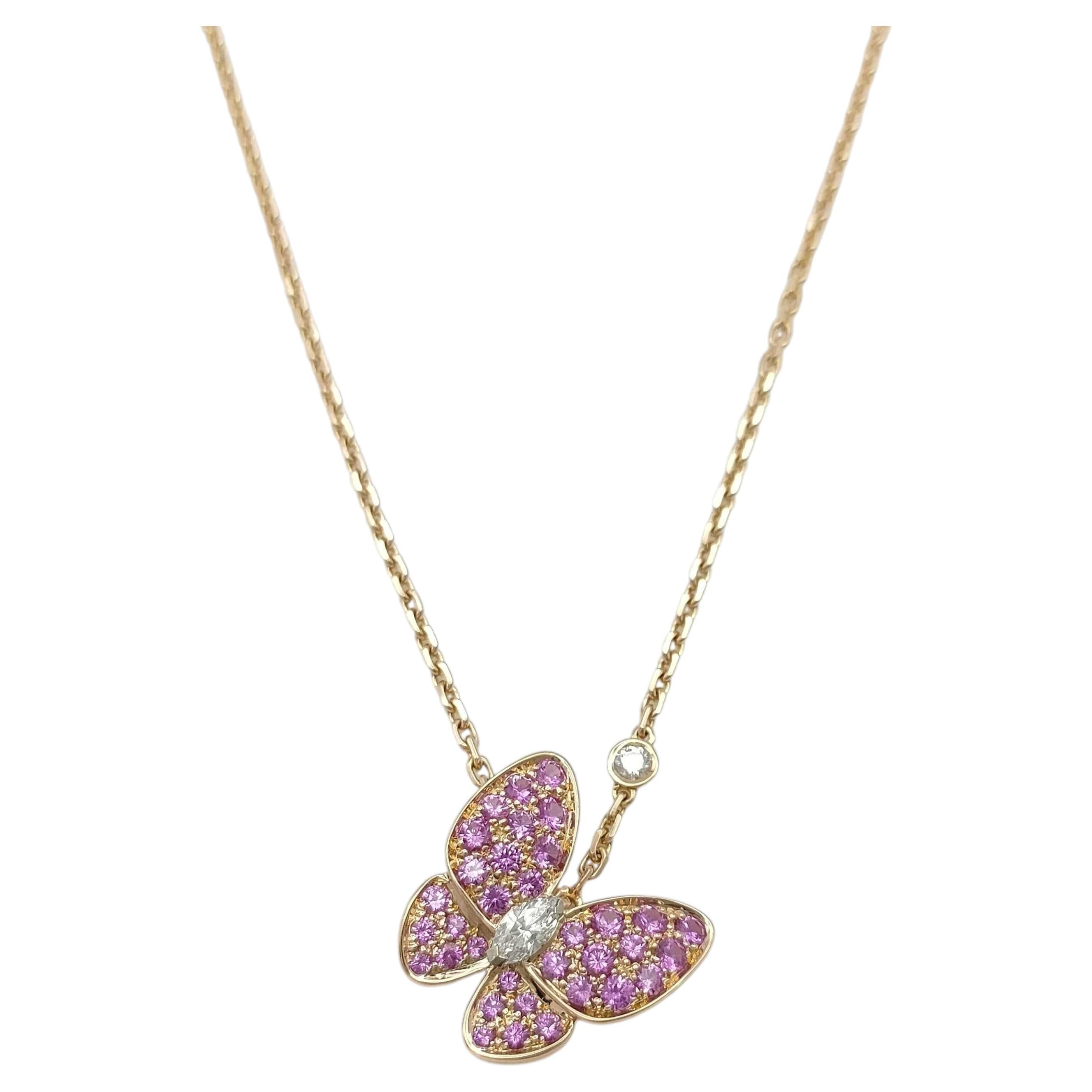 Colgante Dos Mariposas