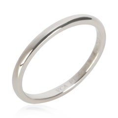 Van Cleef & Arpels Platinum Tendrement 2mm Band