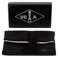 Van Cleef & Arpels Pocket Mirror w/ Tassel Pouch