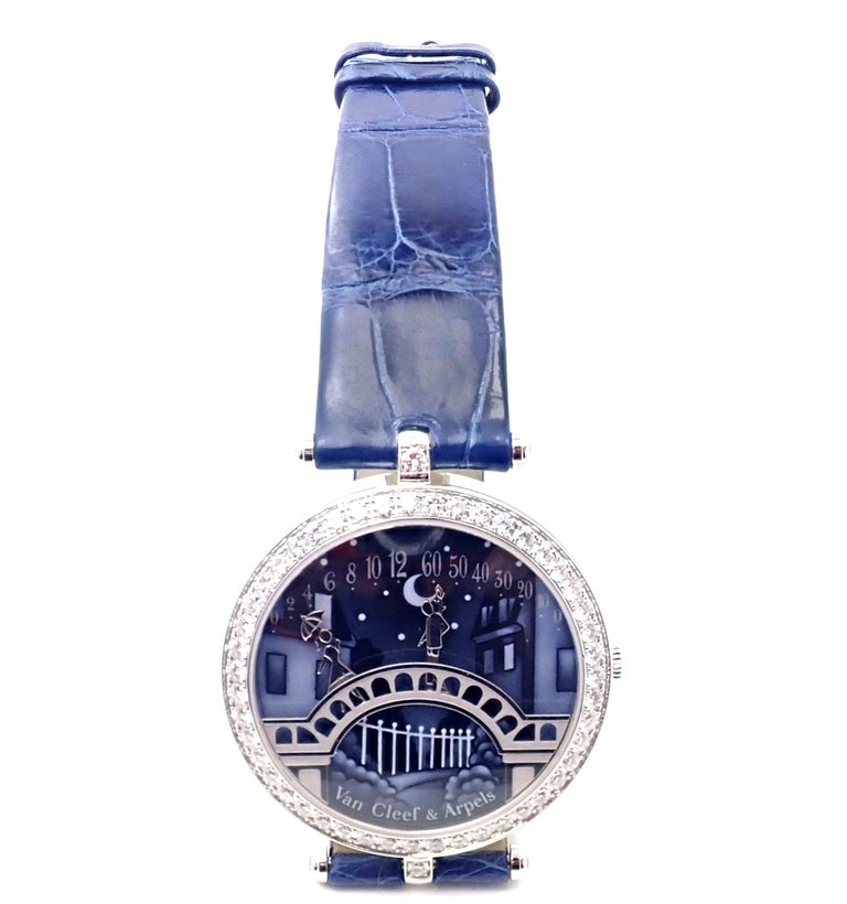 Van Cleef and Arpels Pont des Amoureux Diamond White Gold