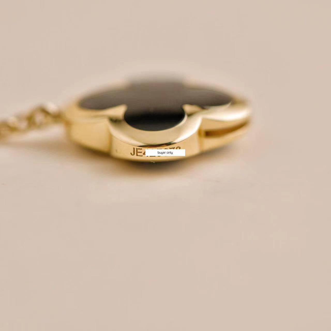 van cleef black bracelet