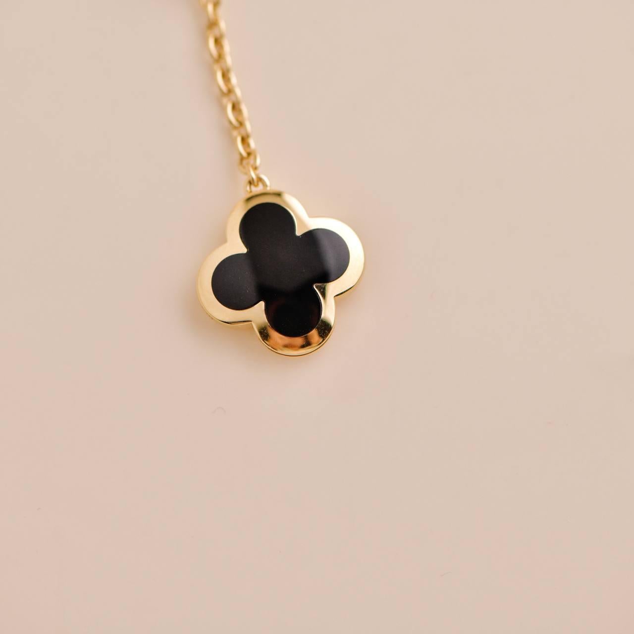 van cleef bracelet black