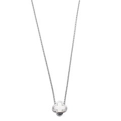 Van Cleef & Arpels Pure Alhambra Diamond White Gold Pendant Necklace