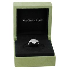 Van Cleef & Arpels Pure Alhambra Diamond White Gold Ring
