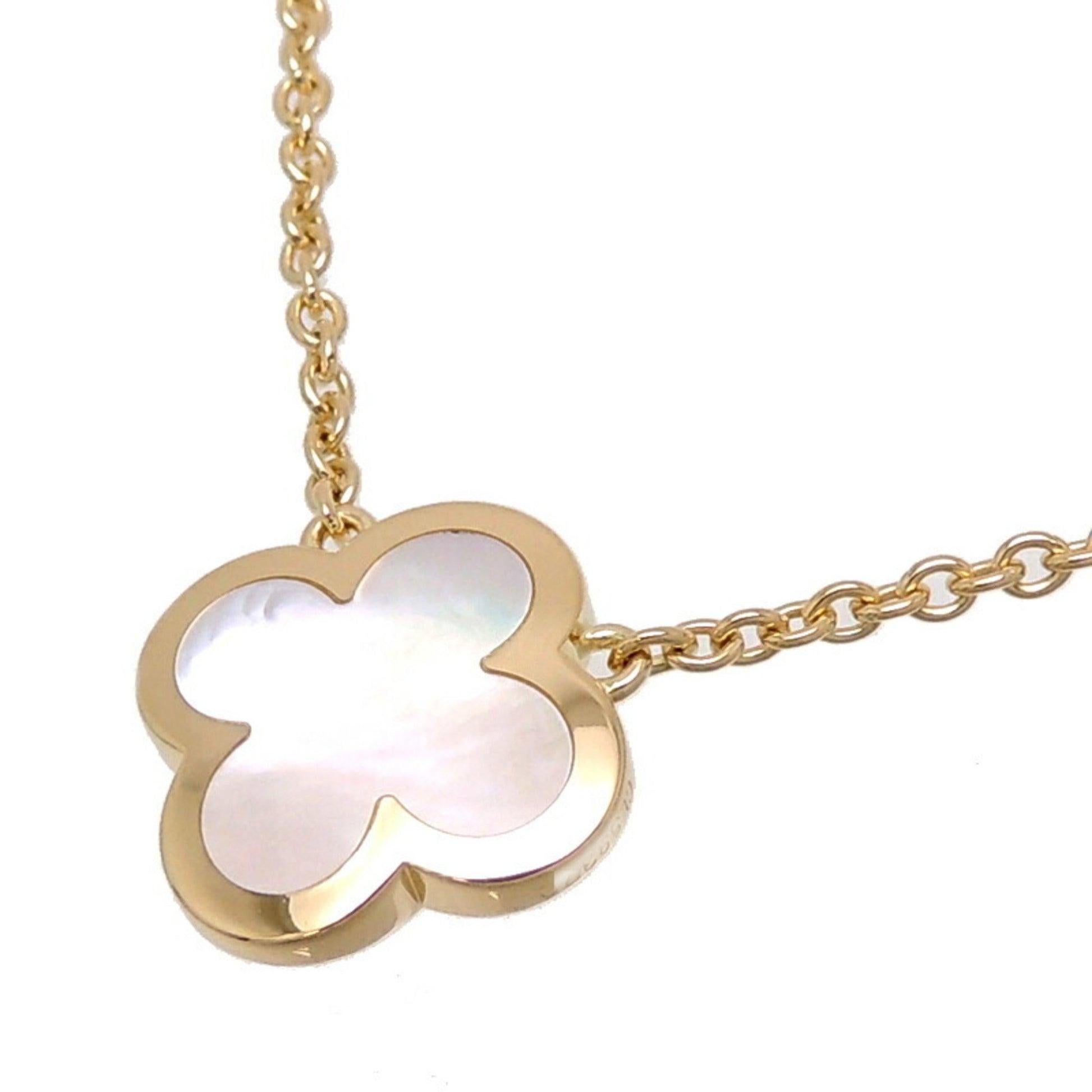 Van Cleef & Arpels Pure Alhambra Necklace in Yellow Gold

Additional Information:
Brand: Van Cleef & Arpels
Gender: Women
Line: Alhambra
Gemstone: Shell
This item has been used and may have some minor flaws. Before purchasing, please refer to the