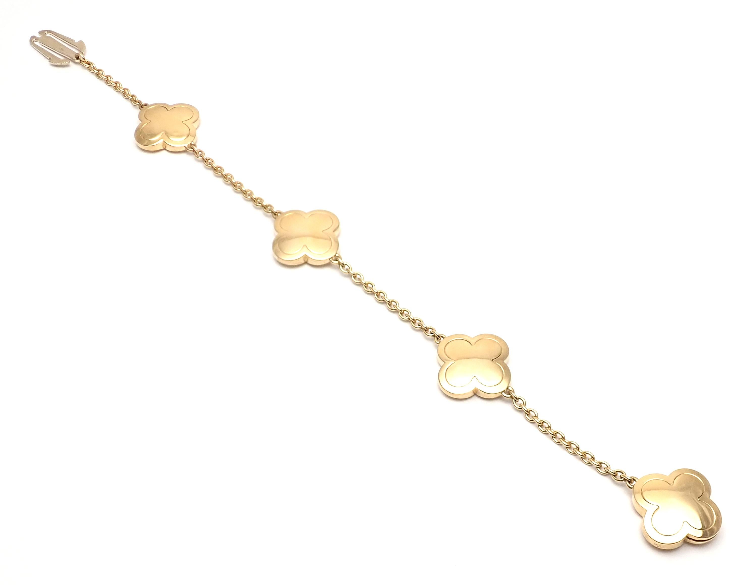 Van Cleef & Arpels Pure Alhambra Yellow Gold Bracelet 1