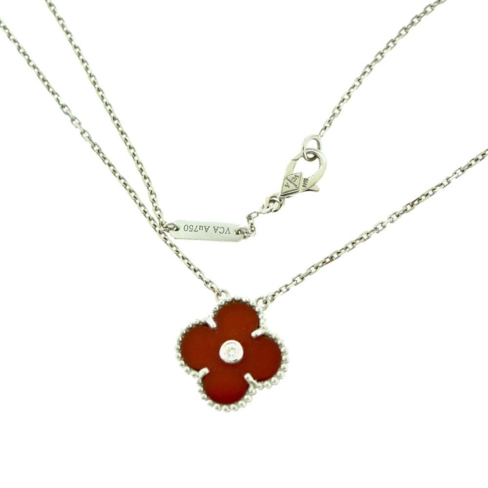 Diamond White Gold Necklace at 1stDibs 