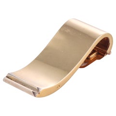 Van Cleef & Arpels Retro Gold Clip 