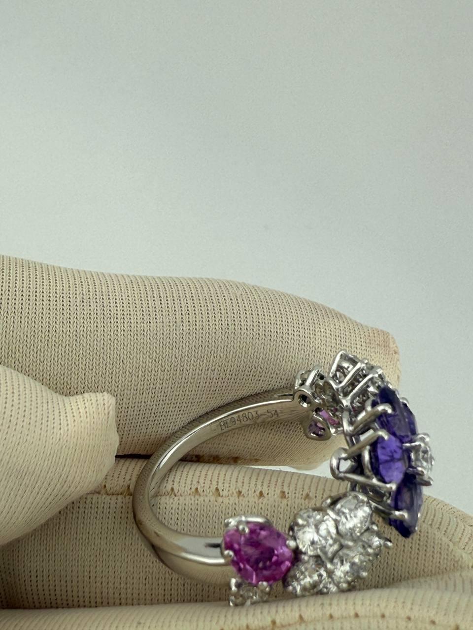 Van Cleef & Arpels Bague Folie des Prés VCARP05600 Excellent état - En vente à Berlin, DE