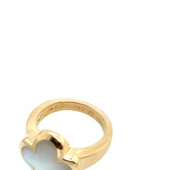 Van Cleef & Arpels Ring Pure Alhambra Shell 18ct Yellow Gold