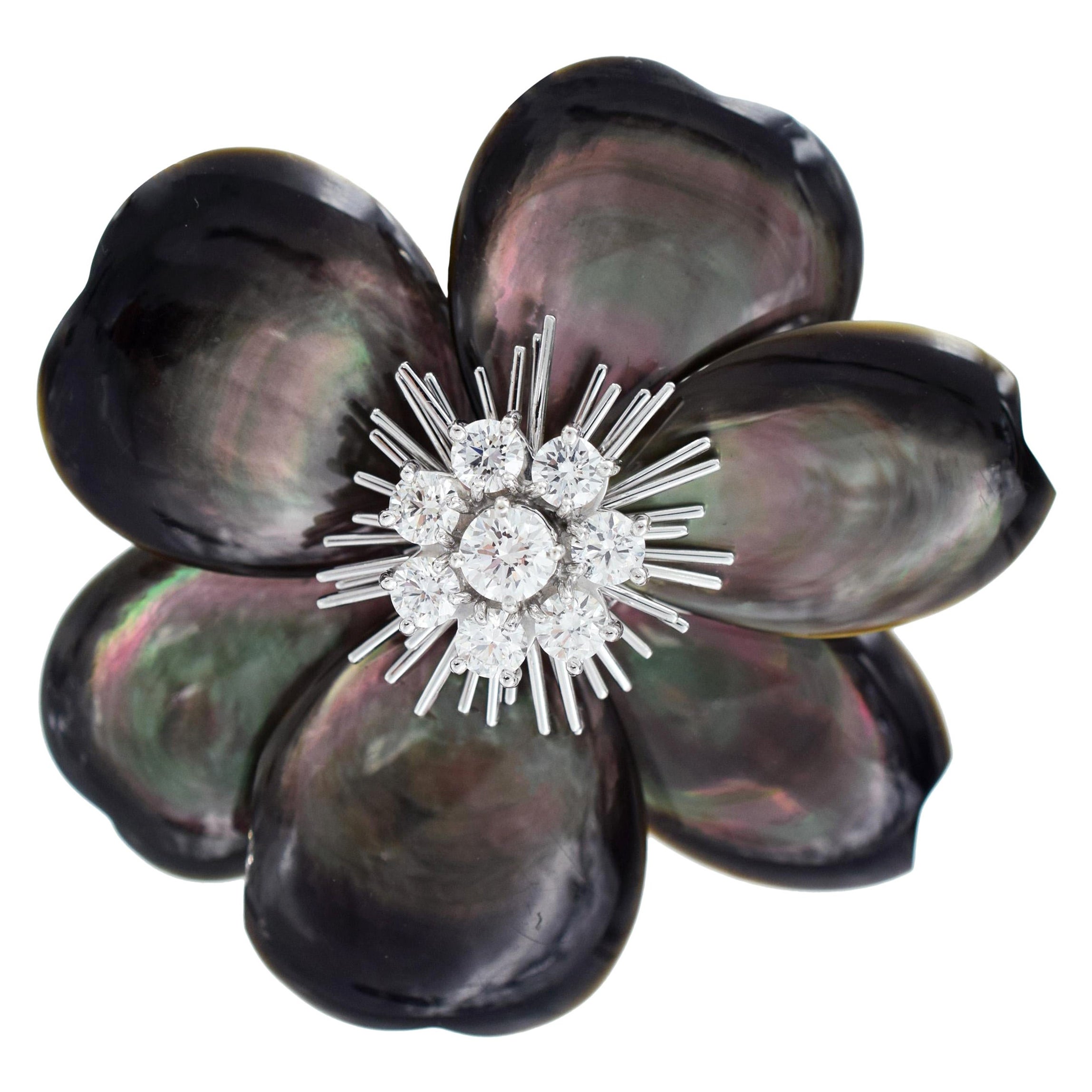 Van Cleef & Arpels "Rosa de Navidad  Broche
