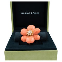 Van Cleef & Arpels 'Rose de Noel' Clip, Broche