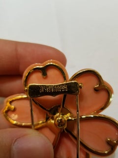 Van Cleef & Arpels 'Rose de Noel' Korallenbrosche