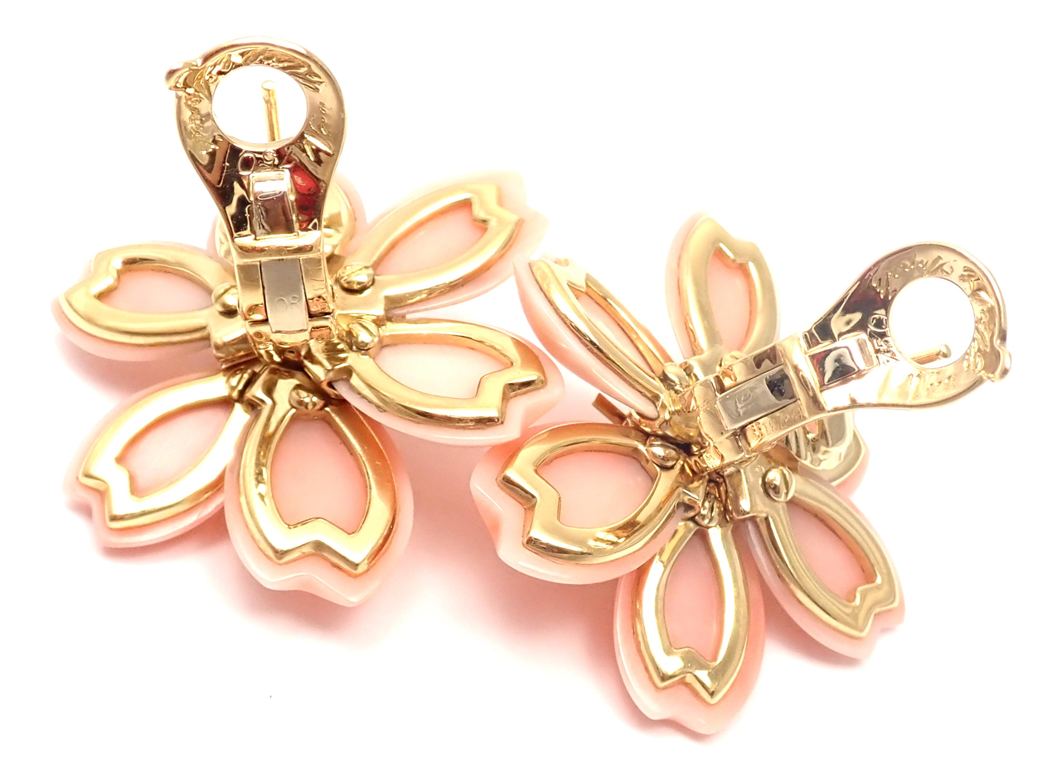 van cleef rose de noel earrings