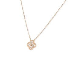 Van Cleef & Arpels Or Rose Diamant Vintage Pendentif Alhambra VCARP2R300