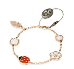 Van Cleef & Arpels Rose Gold Lucky Spring Bracelet VCARP7RR00