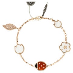 Van Cleef & Arpels Rose Gold Lucky Spring Bracelet VCARP7RR00