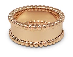 Van Cleef & Arpels Bague en or rose perlé