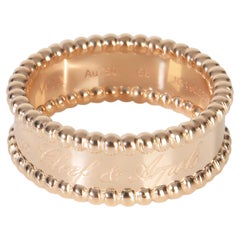 Van Cleef & Arpels Rose Gold  Perlee Signature Band