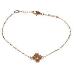 Van Cleef & Arpels Rose Gold Sweet Alhambra Bracelet