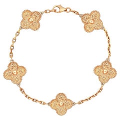 Van Cleef & Arpels Roségold Vintage Alhambra-Armband