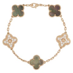 Van Cleef & Arpels Rose Gold Vintage Alhambra Bracelet VCARP2R100