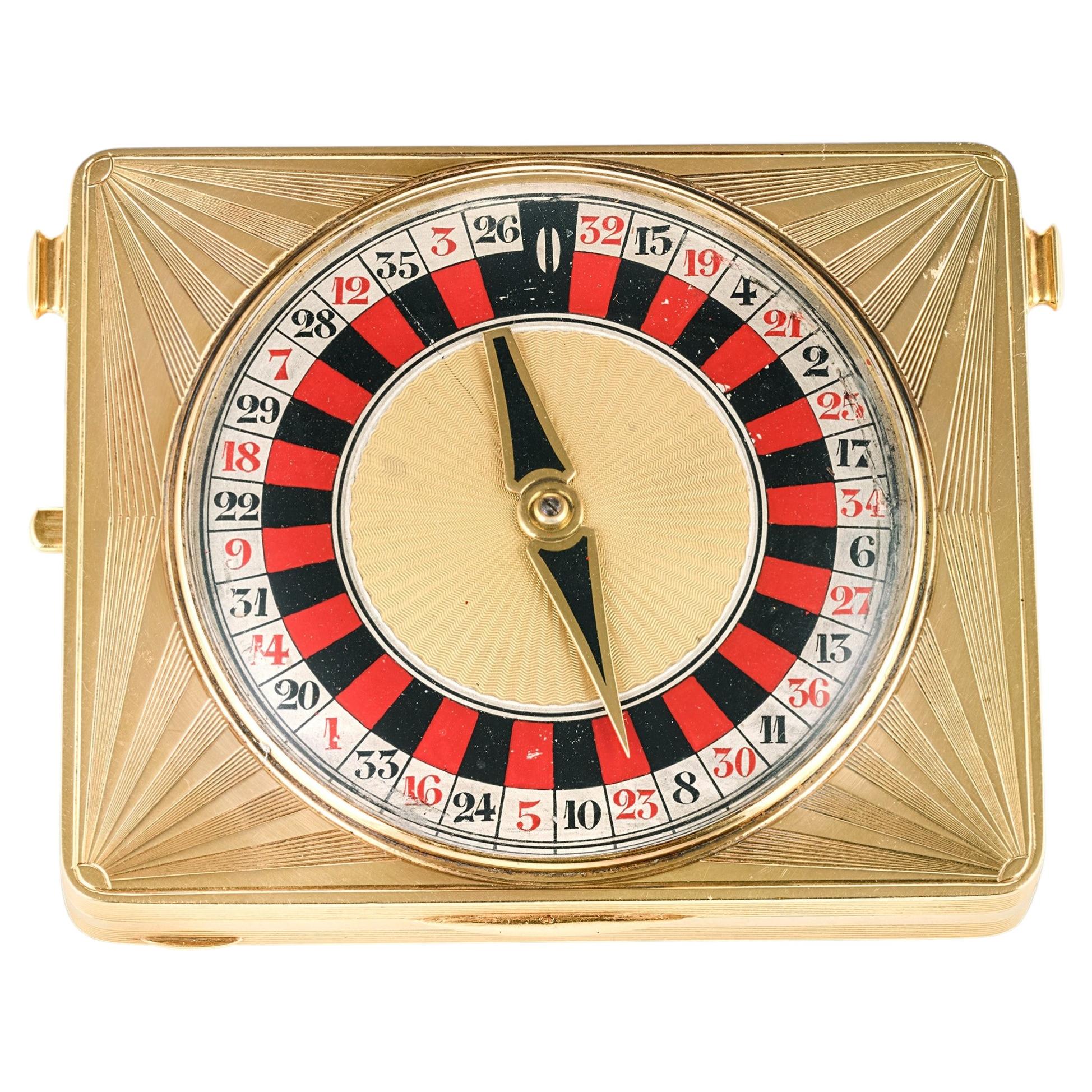 Van Cleef & Arpels Roulette Cigarette Case For Sale
