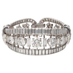 Van Cleef & Arpels Round & Baguette Diamond Bracelet