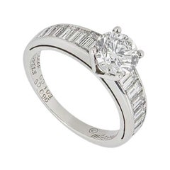 Van Cleef & Arpels Round Brilliant Cut Diamond Engagement Ring 1.03ct IGR Cert